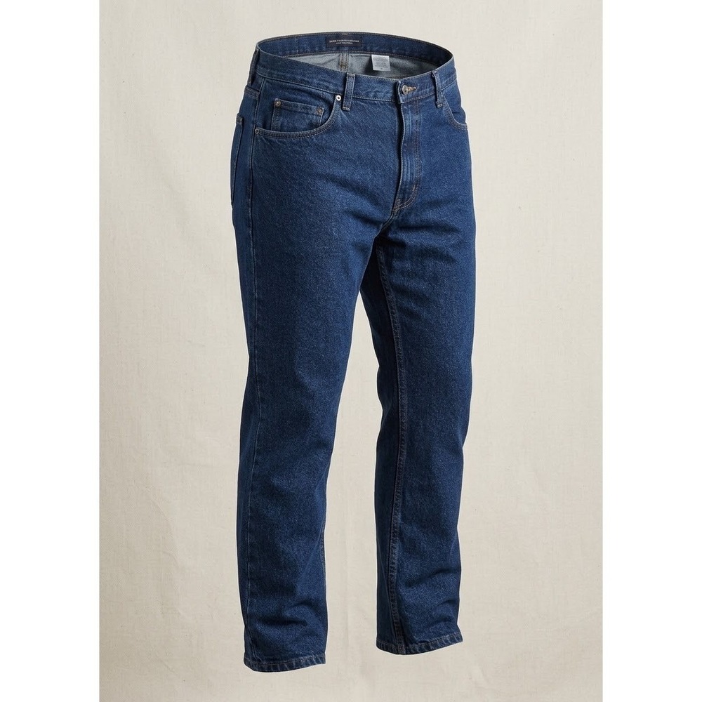 Wrangler Five Star 9760WDR Relaxed Fit Blue Denim Jeans Pants. NWT. Size 35x32